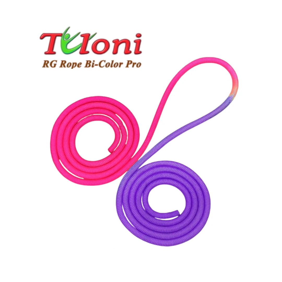 Rope Tuloni PRO Bi-col. Neon Pink - Neon Purple T1427