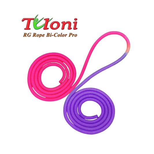 Rope Tuloni PRO Bi-col. Neon Pink - Neon Purple  T1427