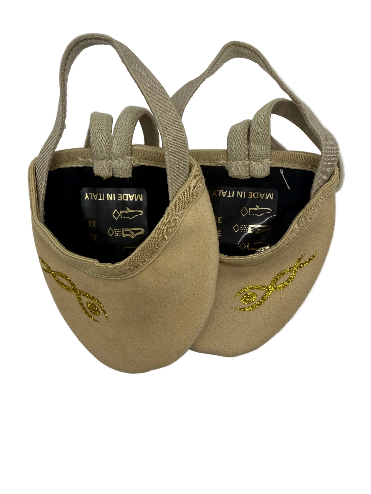 Gymnastics half-shoes textile Venturelli EGO