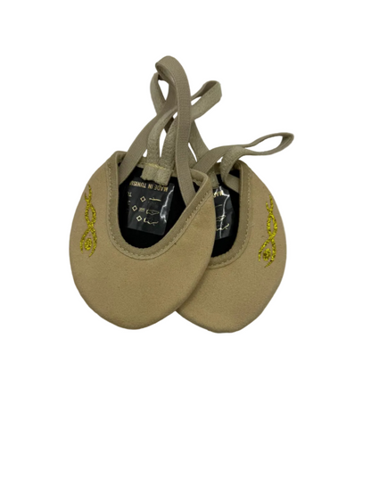 Gymnastics half-shoes textile Venturelli TURN-UP