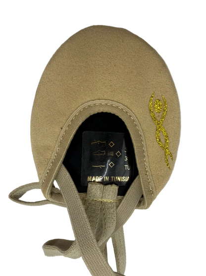 Gymnastics half-shoes textile Venturelli TURN-UP
