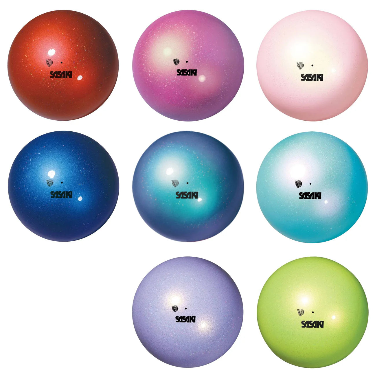 Rhythmic gymnastics ball SASAKI  AURORA M-207AU-F R 18.5 cm