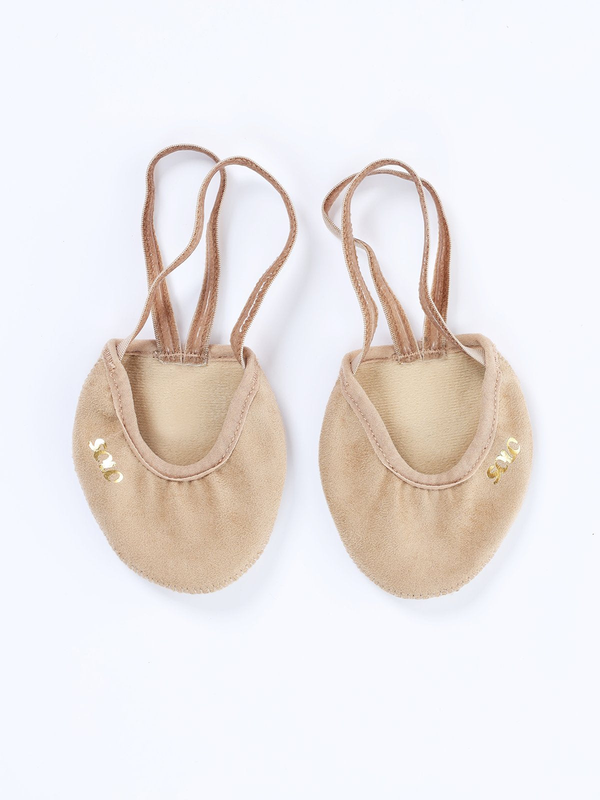 Textile half shoes from synthetic suede SOLO (OB55-52)