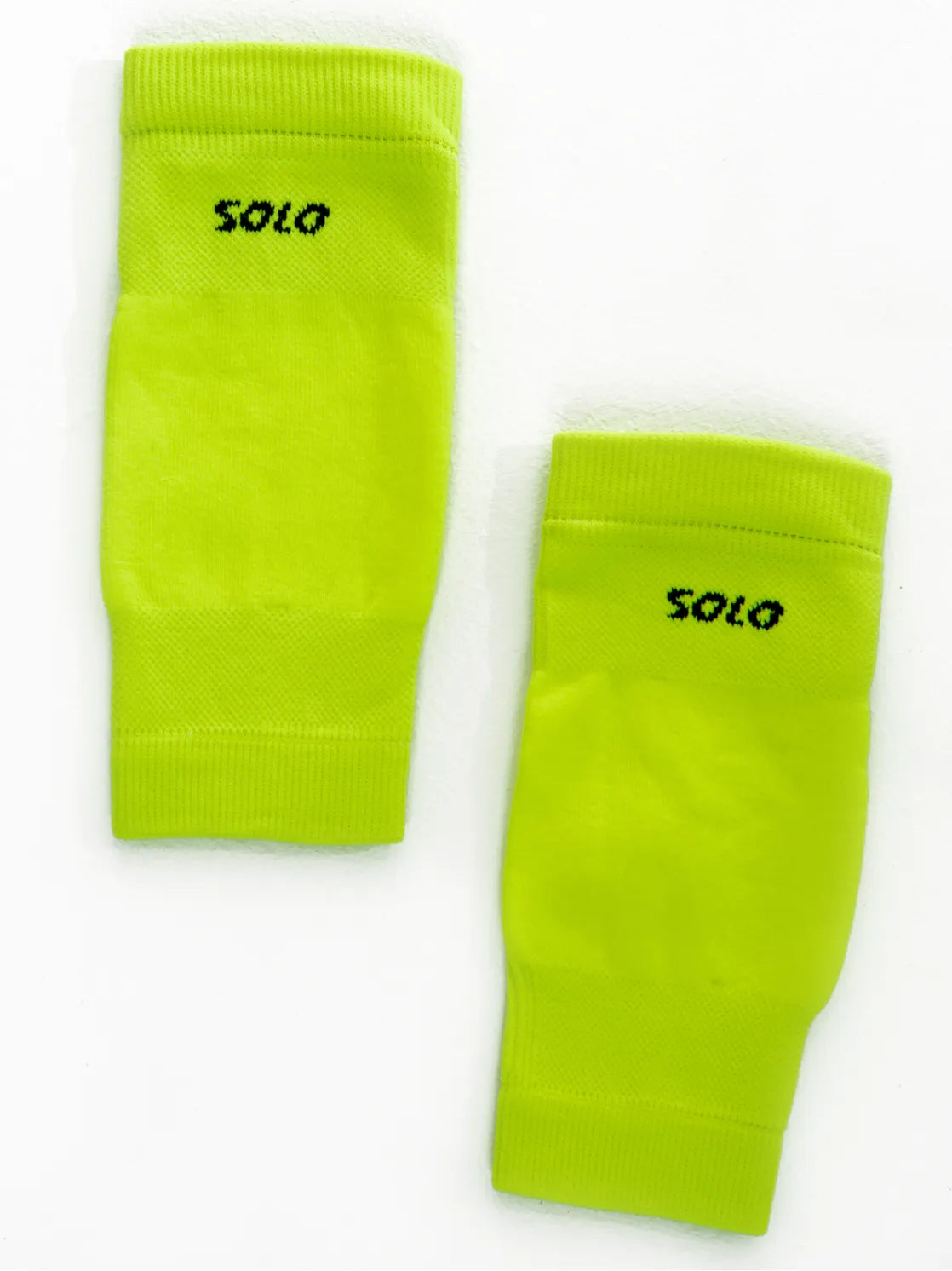 Lime neon knitted knee pads SOLO - NK4.8