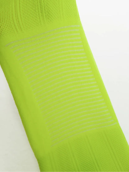 Lime neon knitted knee pads SOLO - NK4.8