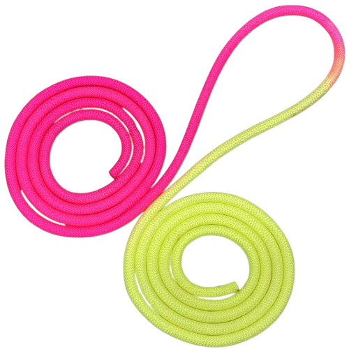 Rope Tuloni PRO Bi-col. Neon Pink - Neon Yellow  T1424